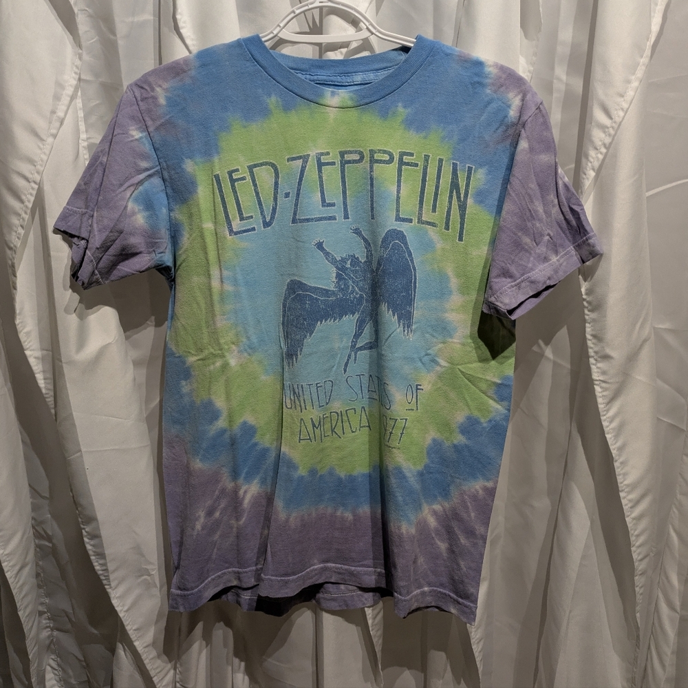 C3 Led Zepplin Tie Dye tshirt Sz Medium